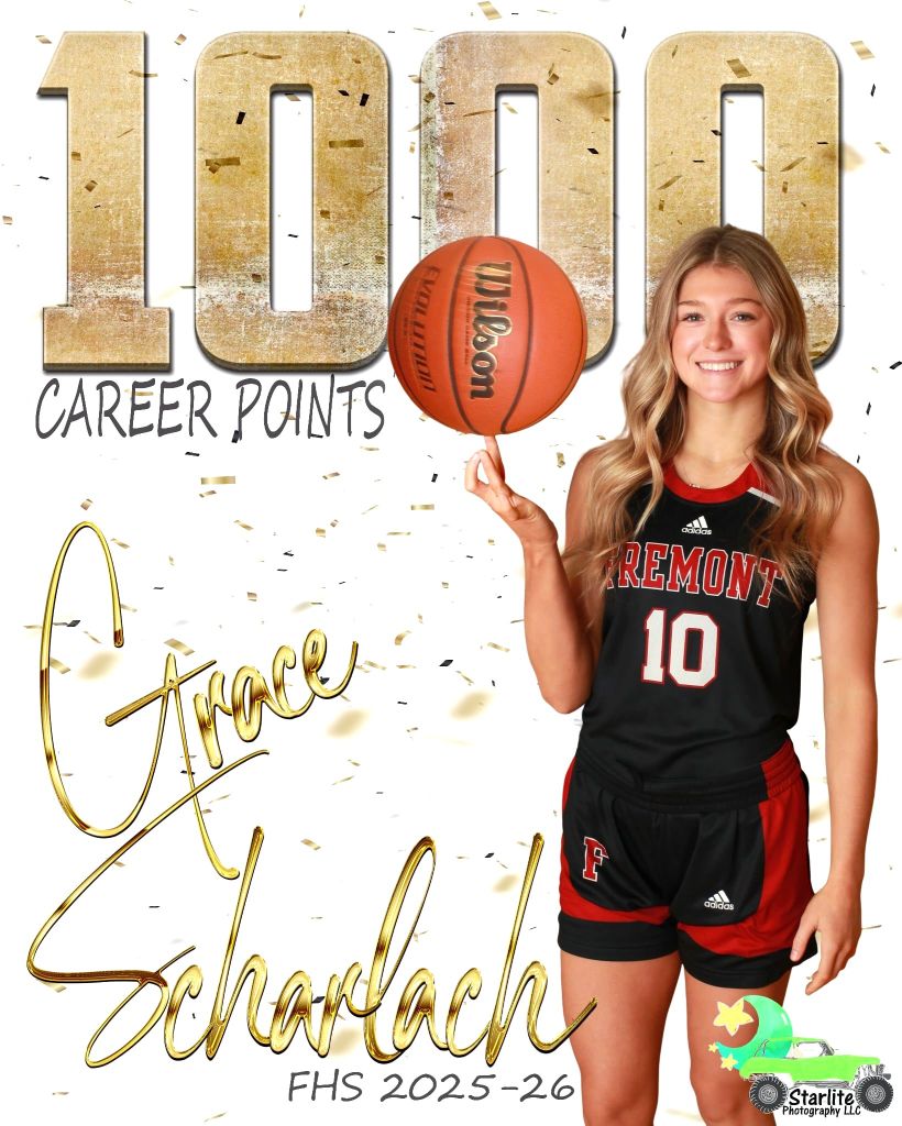 Fremont girls beat Angola, Sharlock hits 1000 points